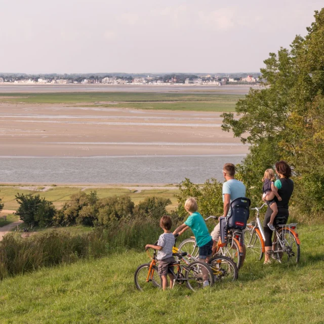 Saint Valery Sur Somme Famille A Velo Nicolas Bryant